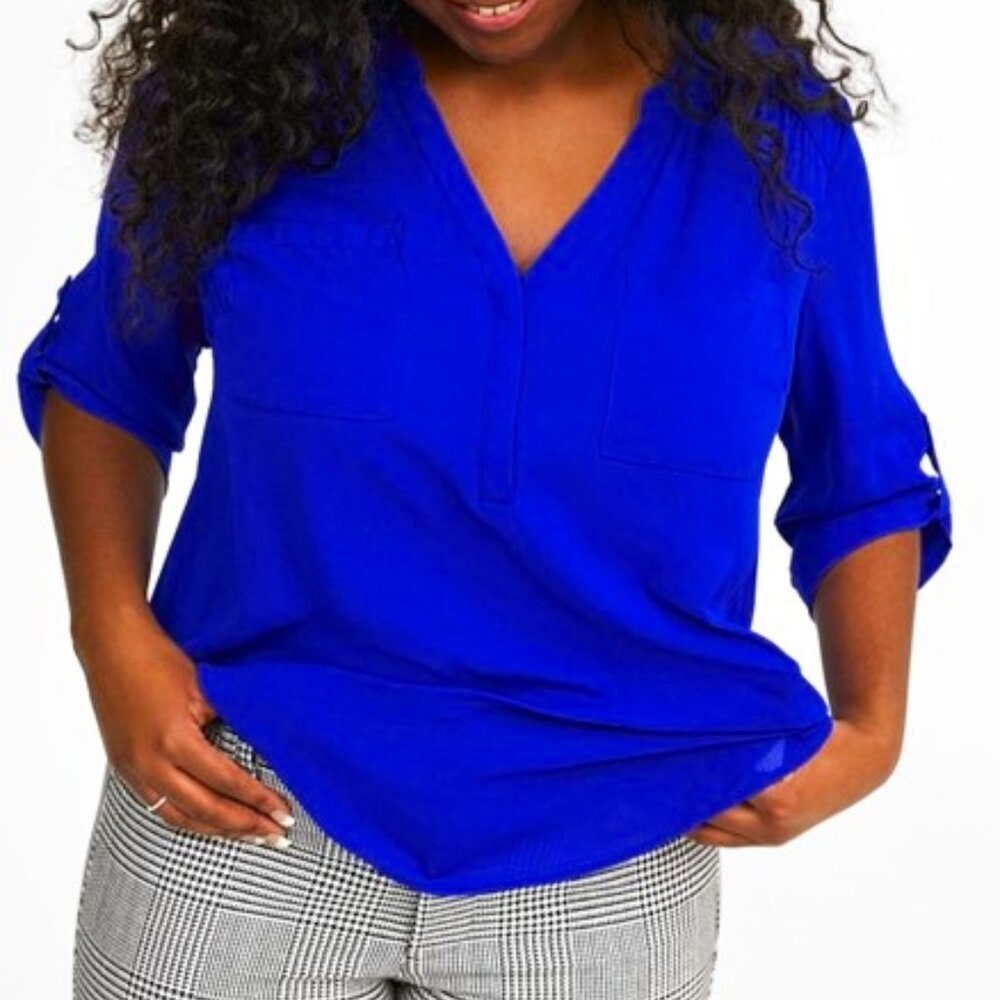 Georgette Pullover Blouse